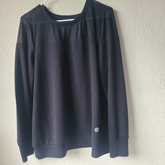 Torrid Active Black Athletic Long Sleeve Top Women's Size XL - Picture 1 of 7